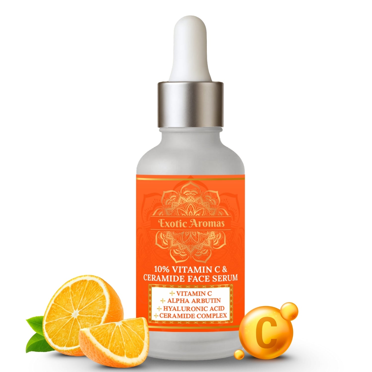 Exotic Aromas 10% Vitamin C & Ceramide Brightening Face Serum