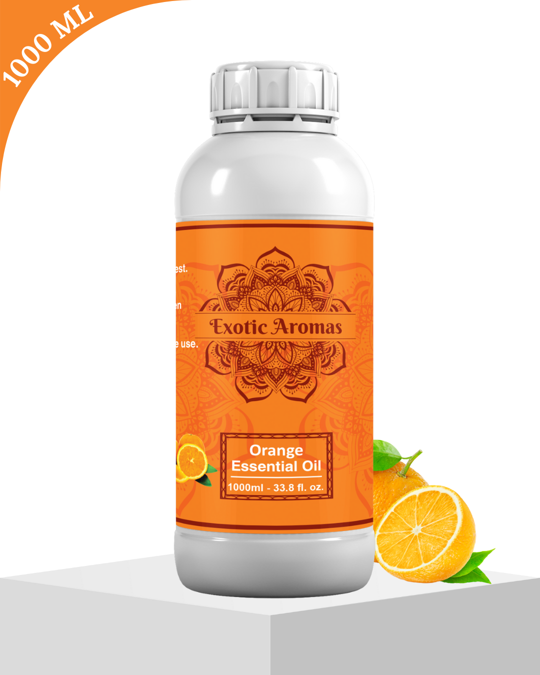 Orange Essential Oil for Aroma, Hair Growth & Radiant Skin