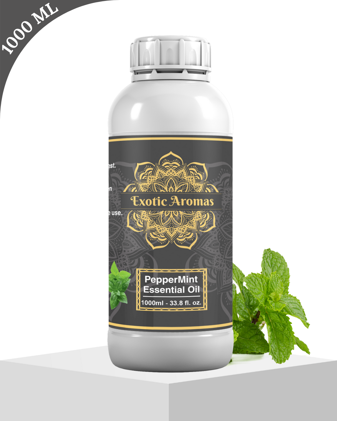 Peppermint Essential Oil for Aroma Therapy, Hair & Skin
