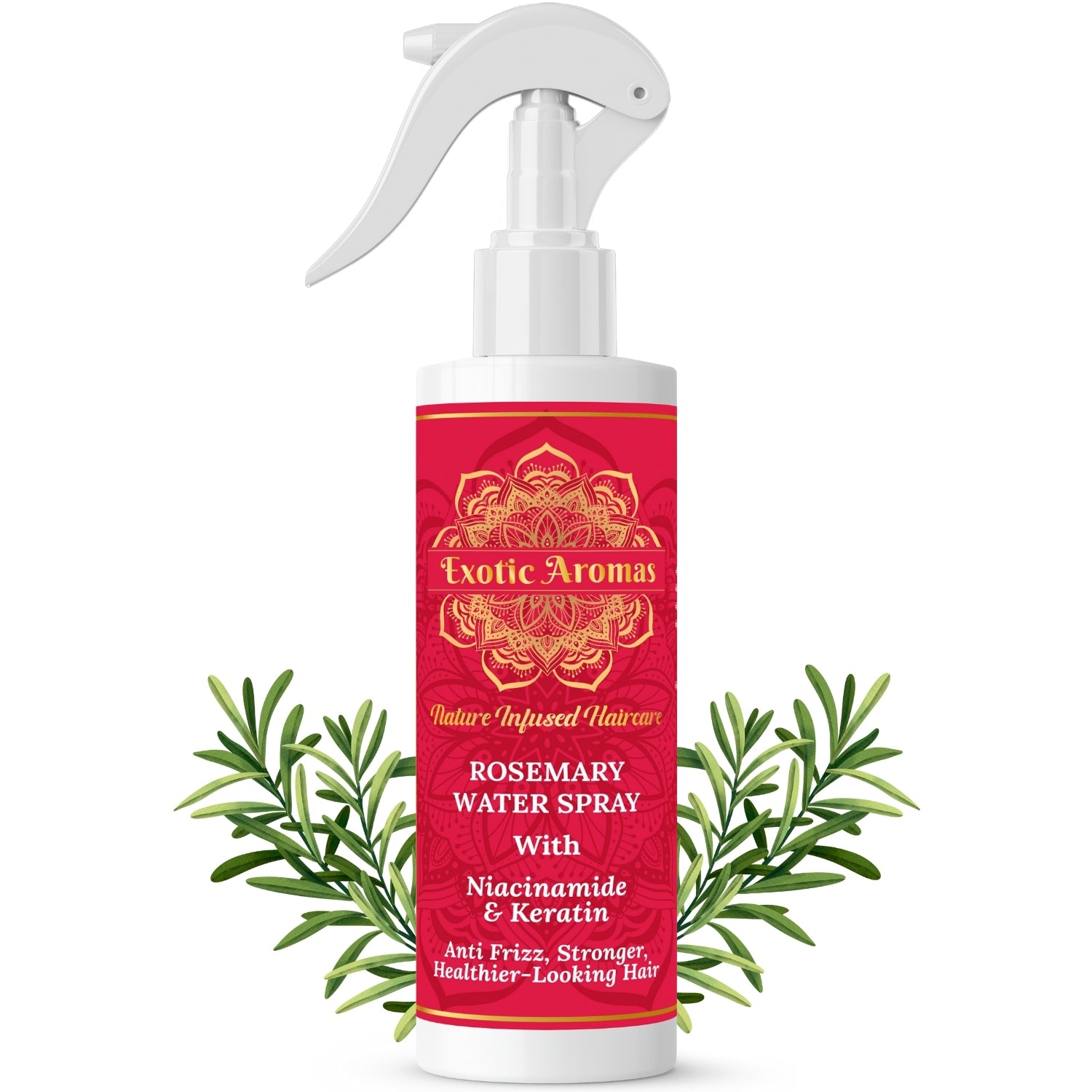 Exotic Aromas - Rosemary Water Spray with Keratin & Niacinamide