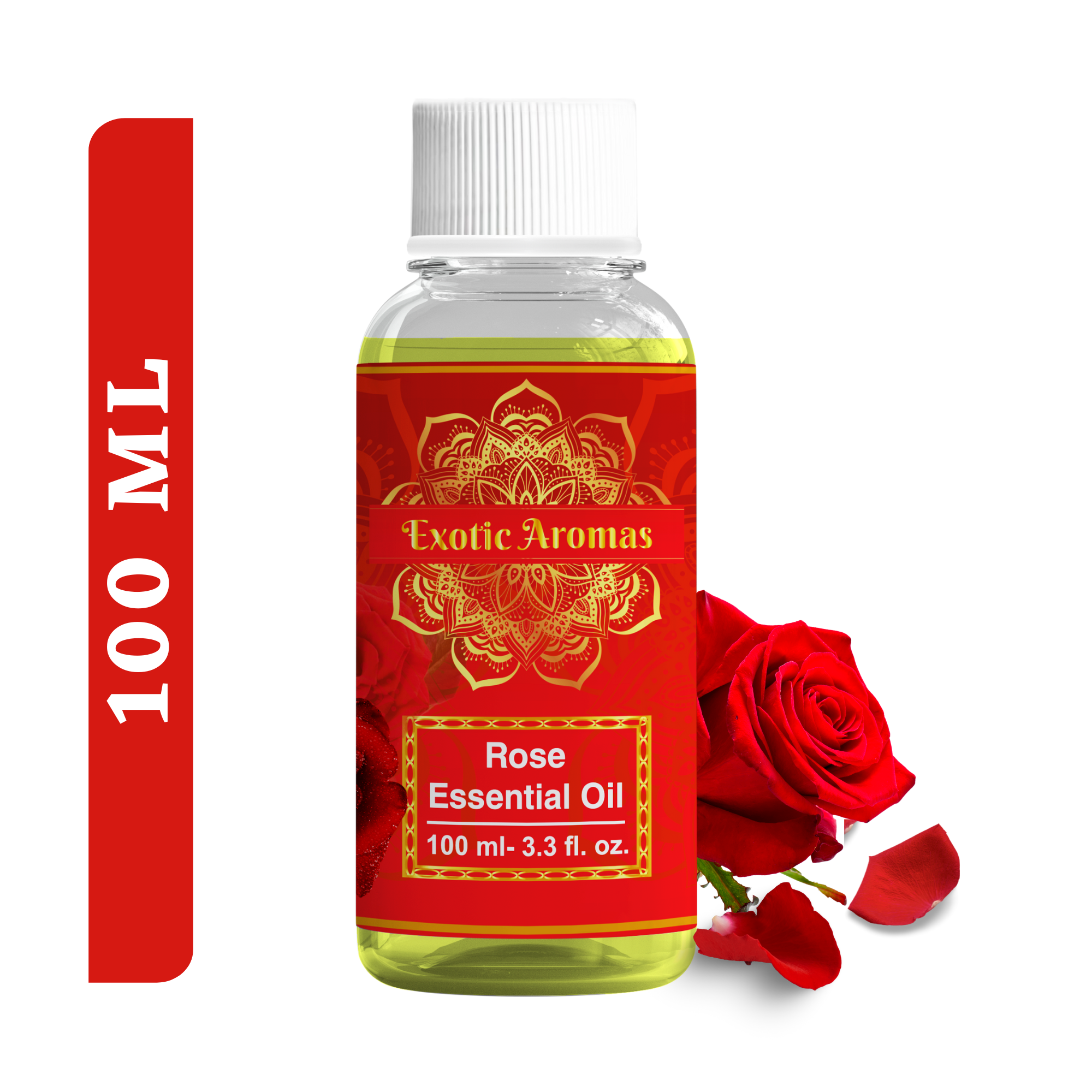 Rose essential oil, Pure, Natural and Organic
