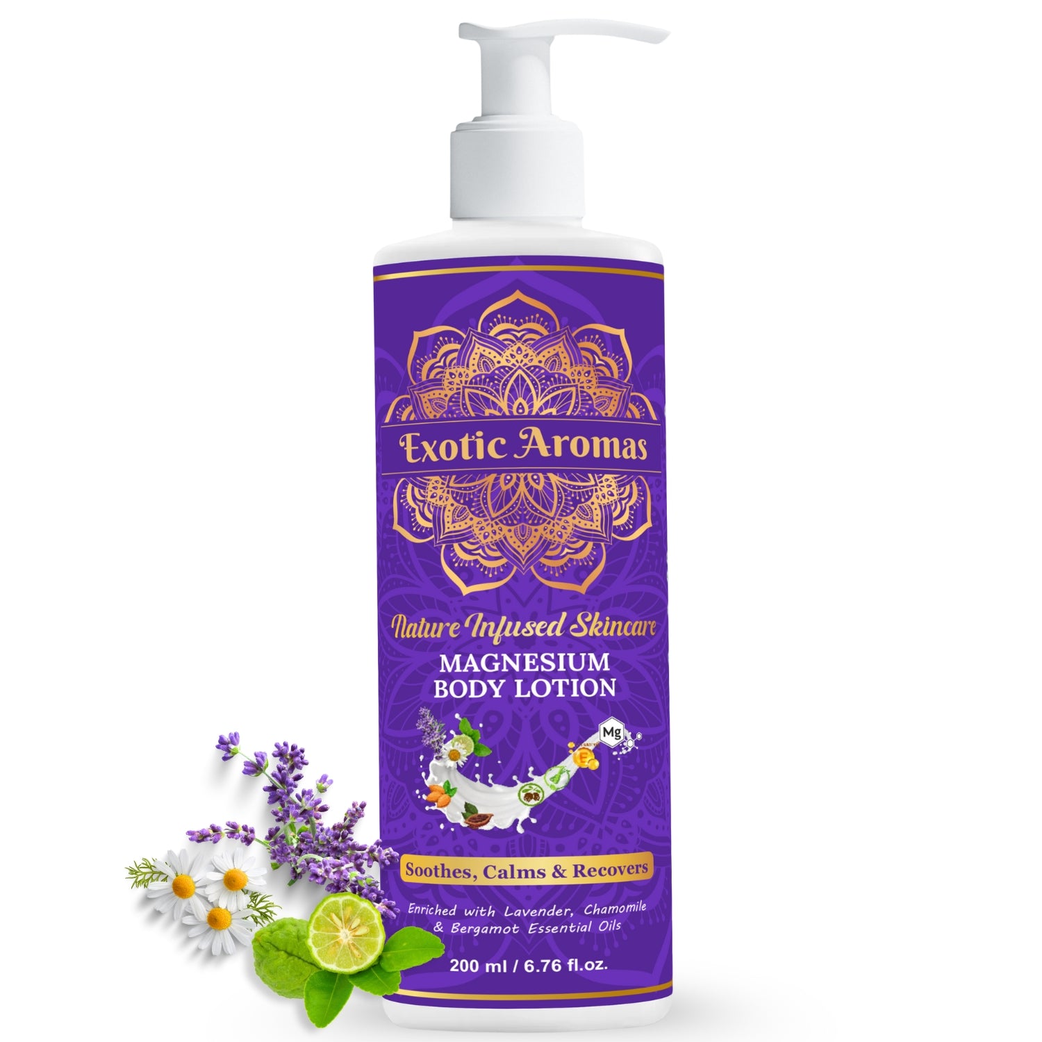 Exotic Aromas Magnesium Body Lotion