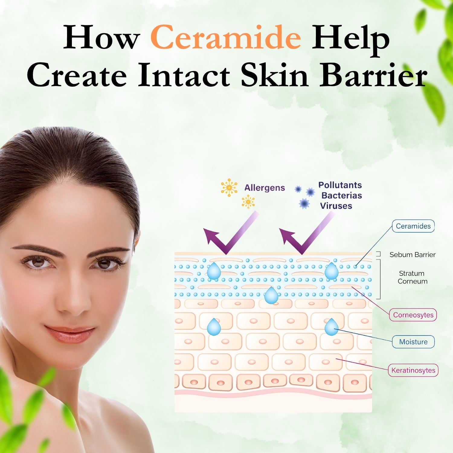 Exotic Aromas 10% Vitamin C & Ceramide Brightening Face Serum