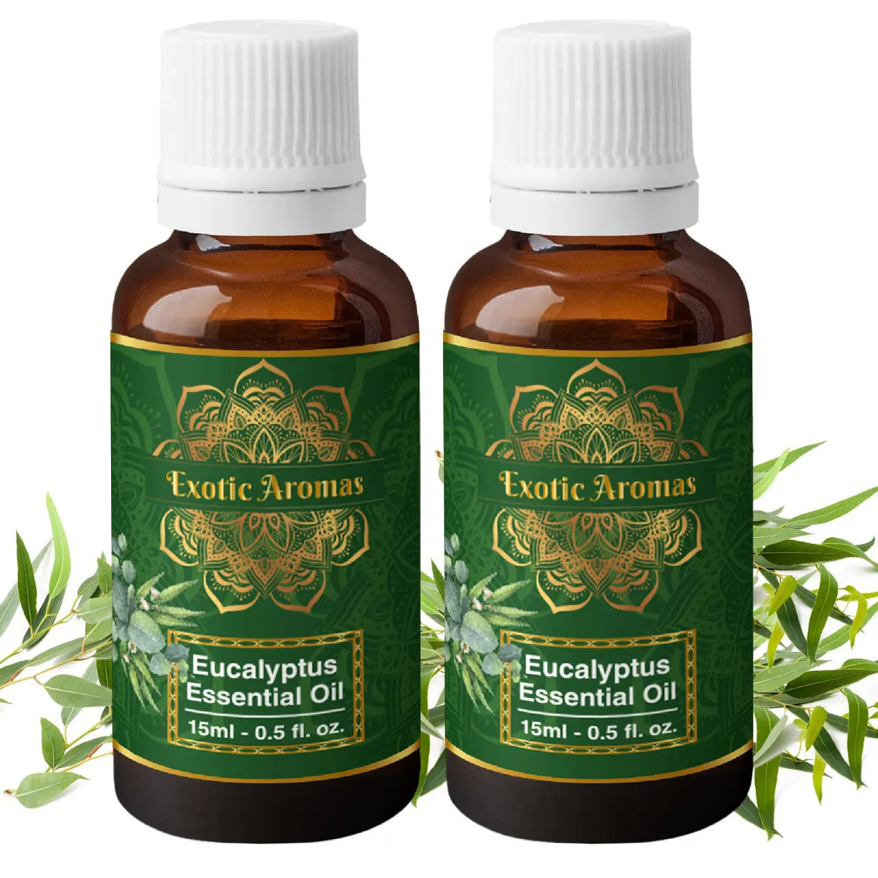 Eucalyptus Oil for Cold and Cough & Relaxing (Pack of 2)
