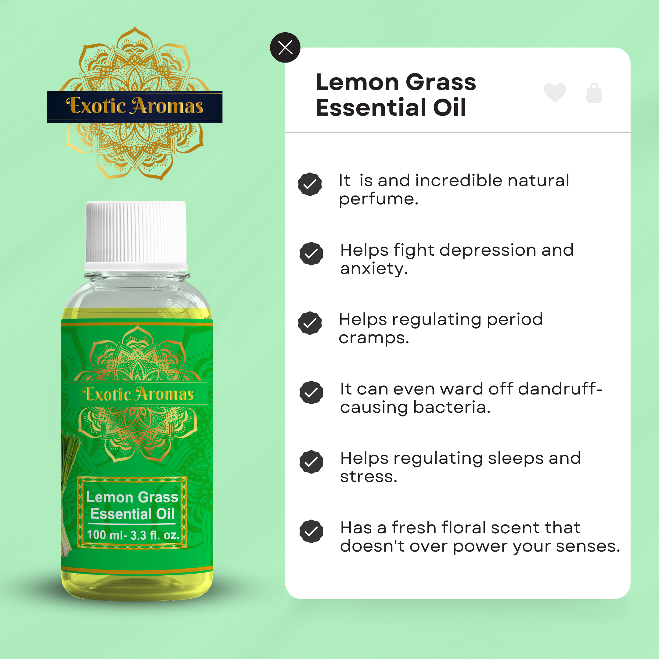 Lemongrass Essential Oil