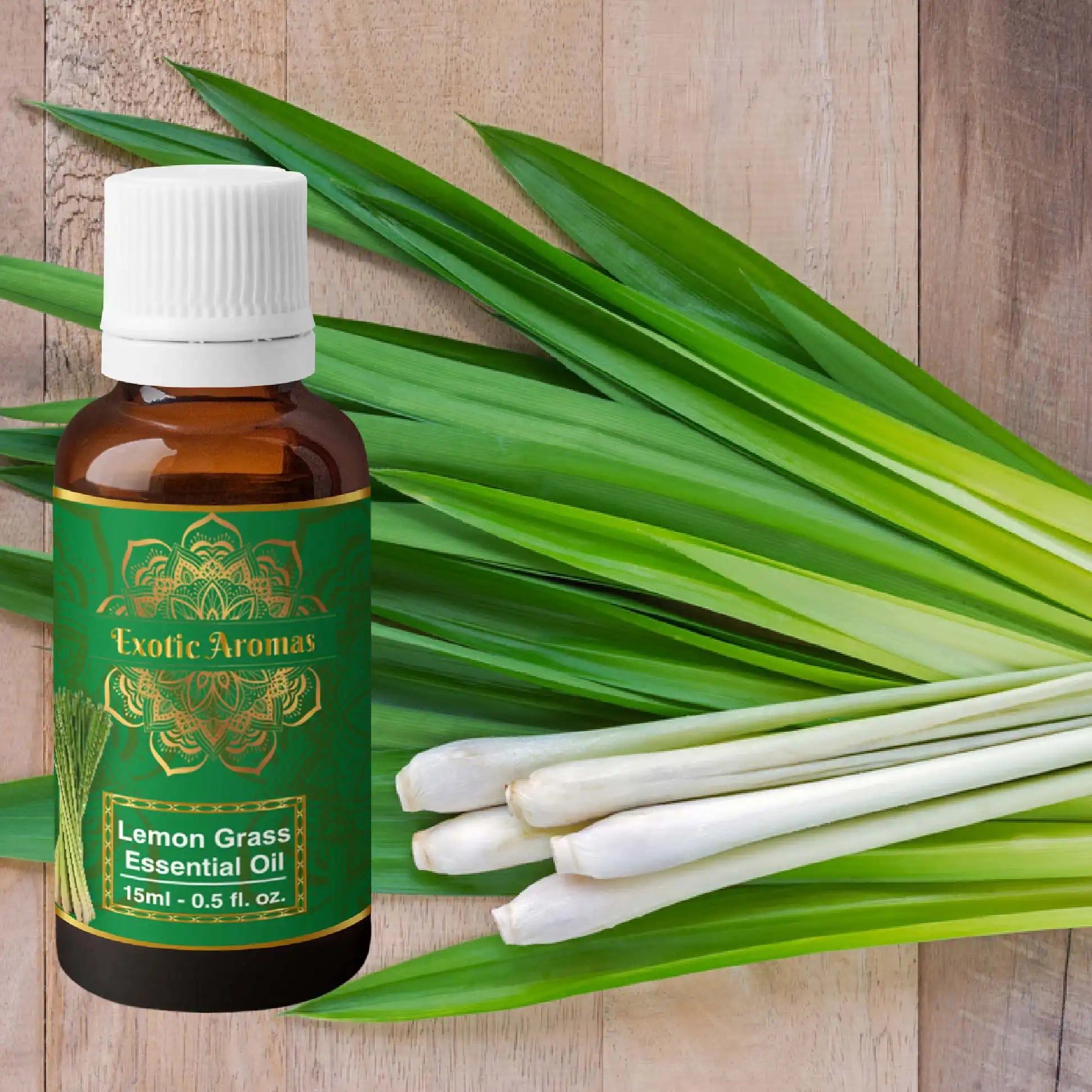 Lemon Grass Oil, Essential Oil (15Ml + 15Ml) Pack of 2