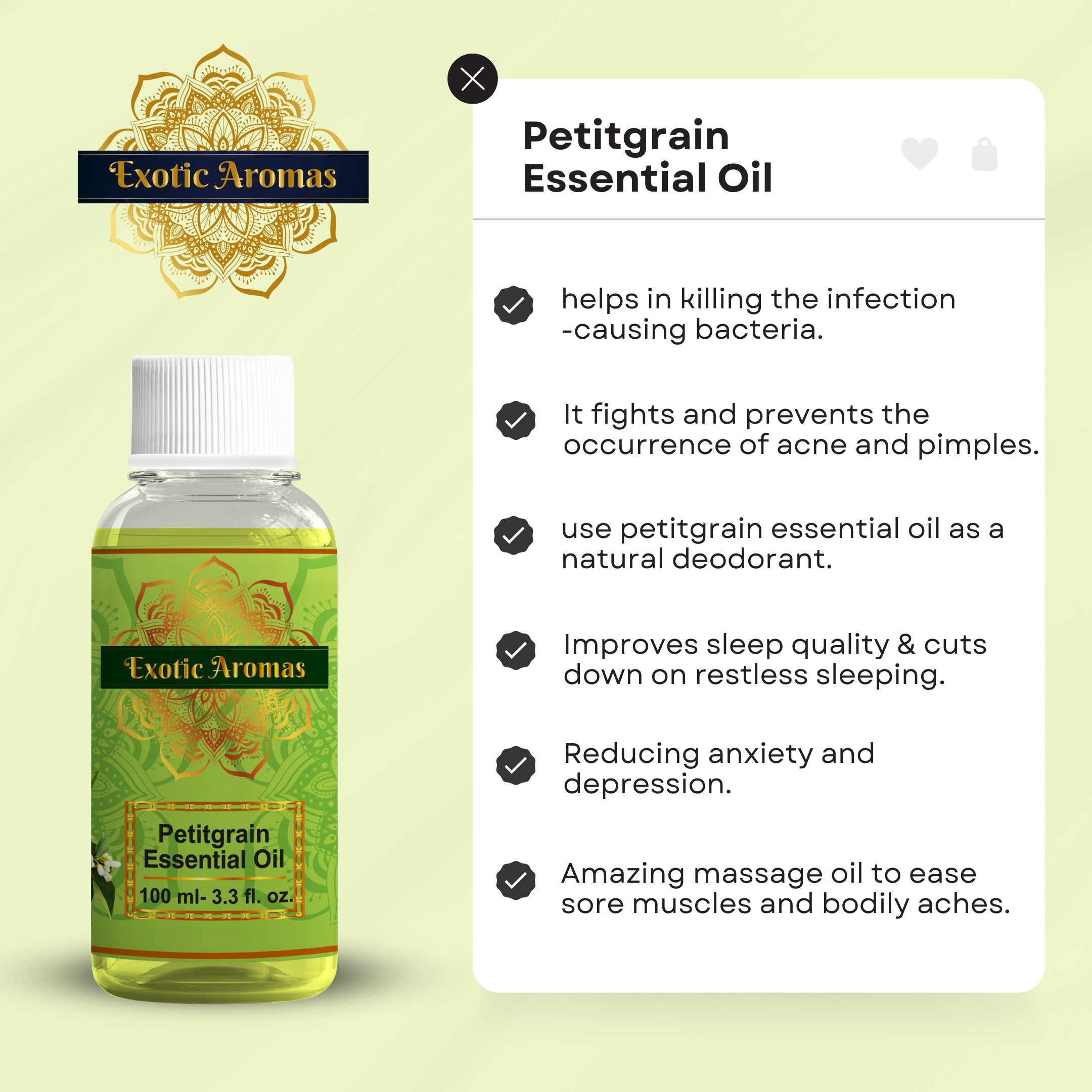 Petitgrain Essential Oil
