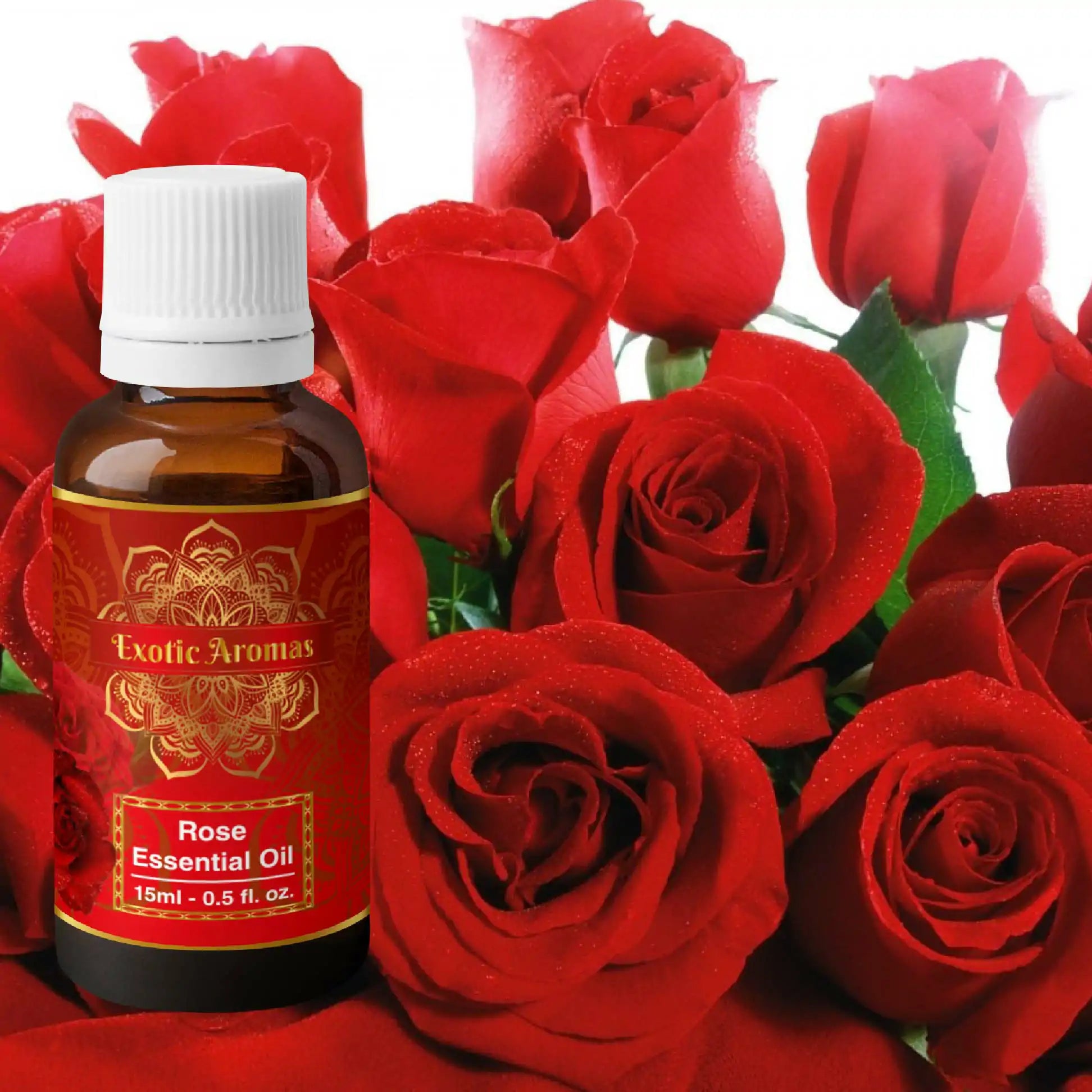 Rose Essential Oil (15Ml + 15Ml) Pack of 2