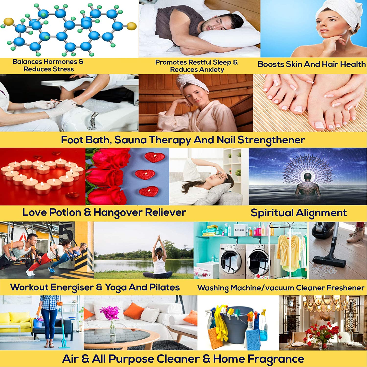 Lemon Essential Oil for Skin, Hair & Aroma Therapy (15Ml + 15Ml) Pack of 2