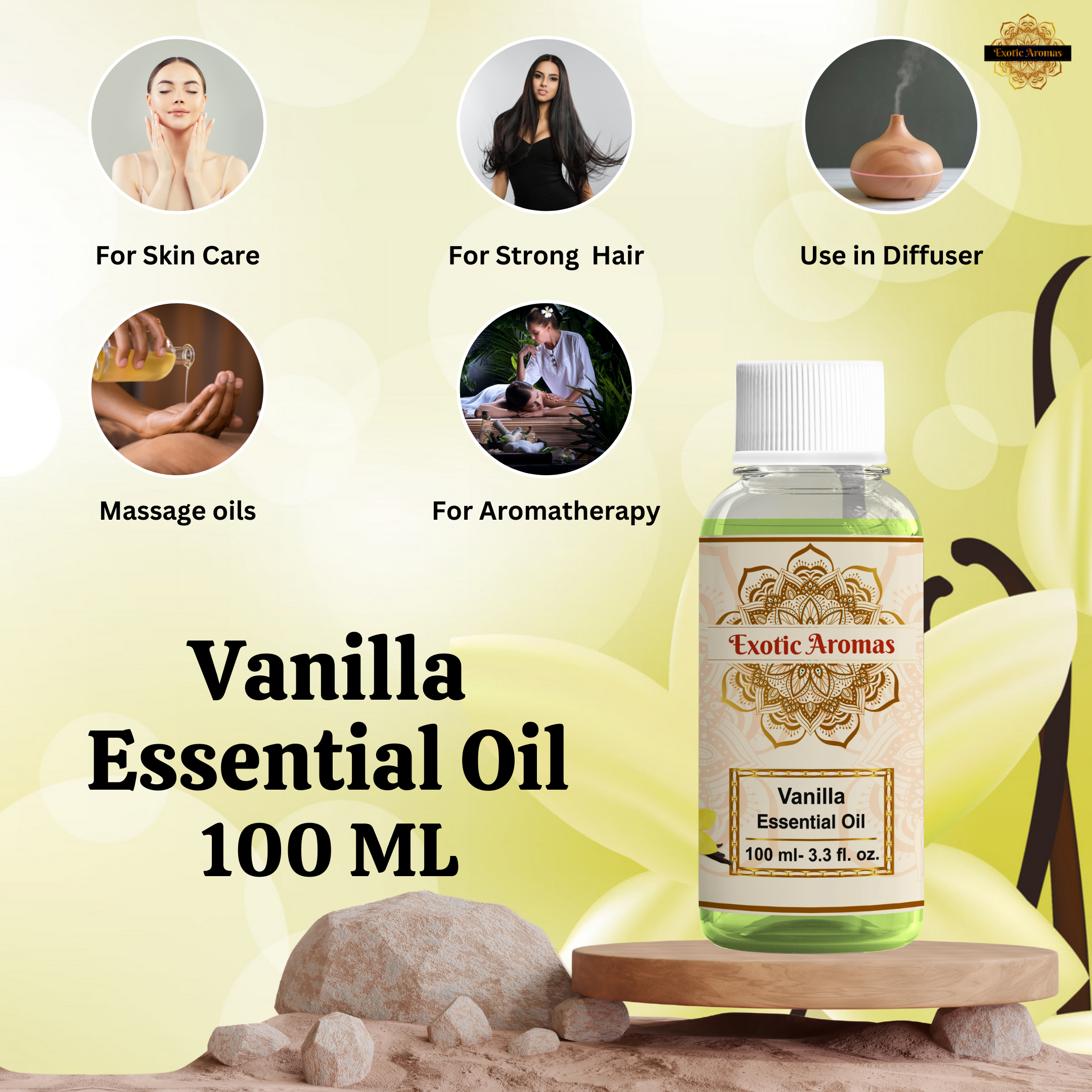 Vanilla Essential Oil – Shop Exotic Aromas