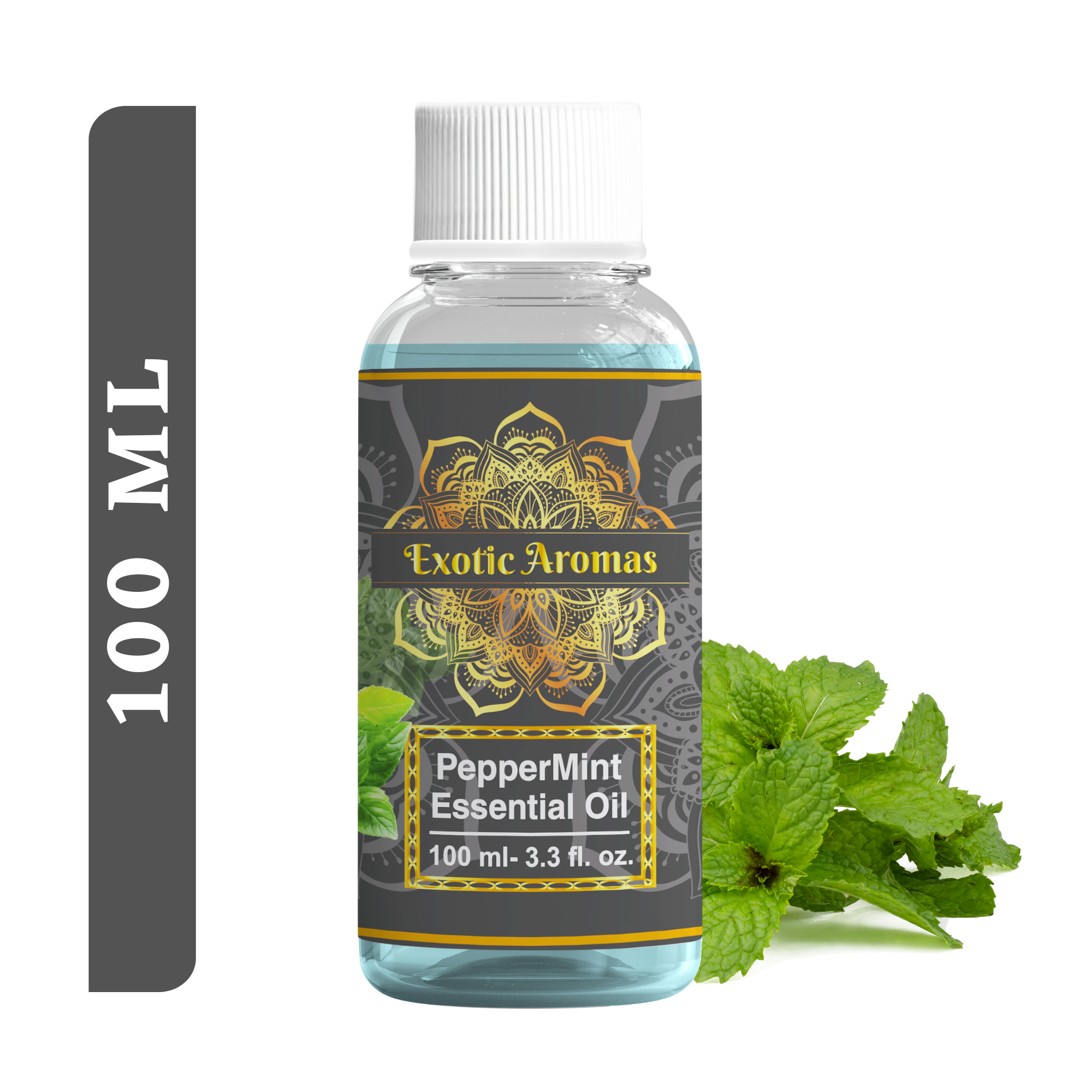 Peppermint Essential Oil for Aroma Therapy, Hair & Skin